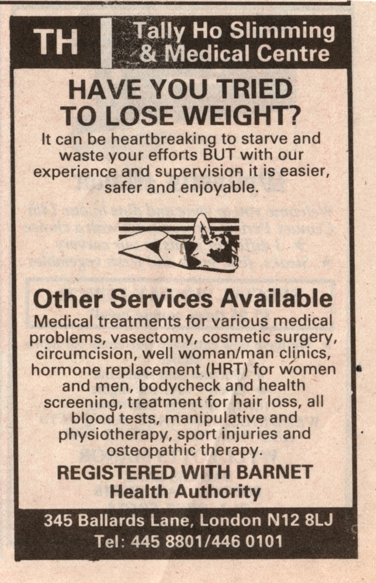 Tally Ho Slimmimg & Medical Centre