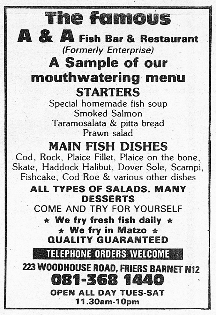 A & A Fish Bar