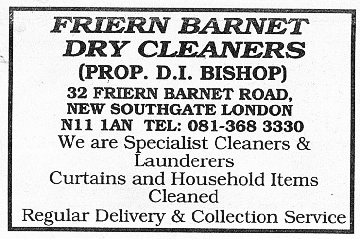 Friern Barnet Dry Cleaners