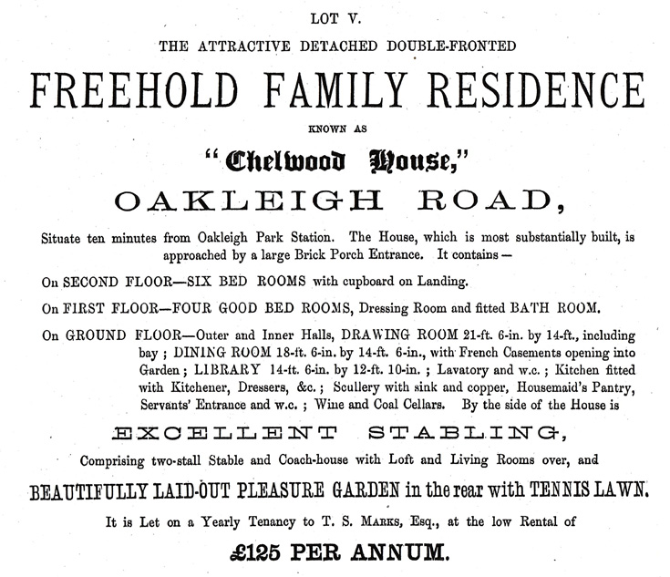 Oakleigh Road North, N20