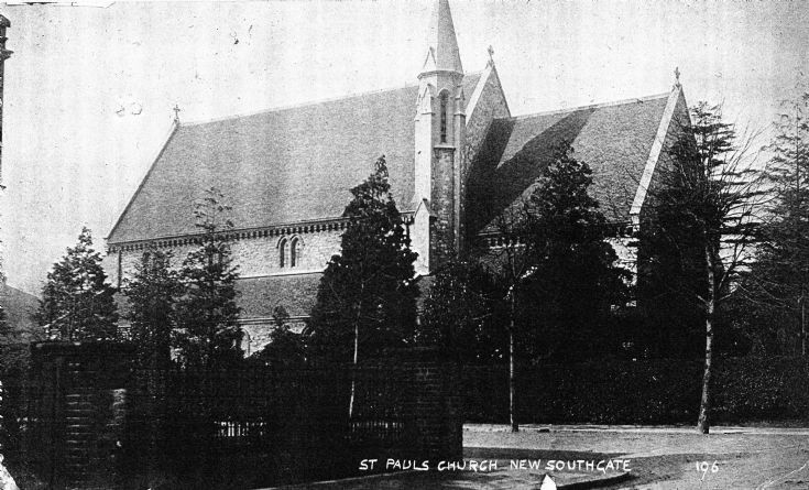 St Pauls Church, Woodland Road, New Southgate