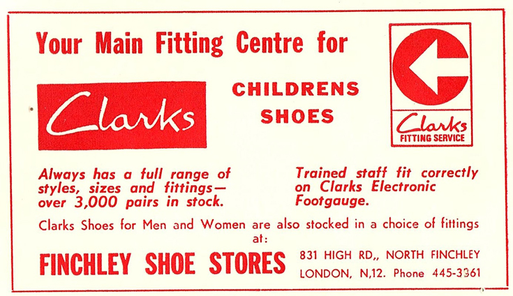 clarks finchley