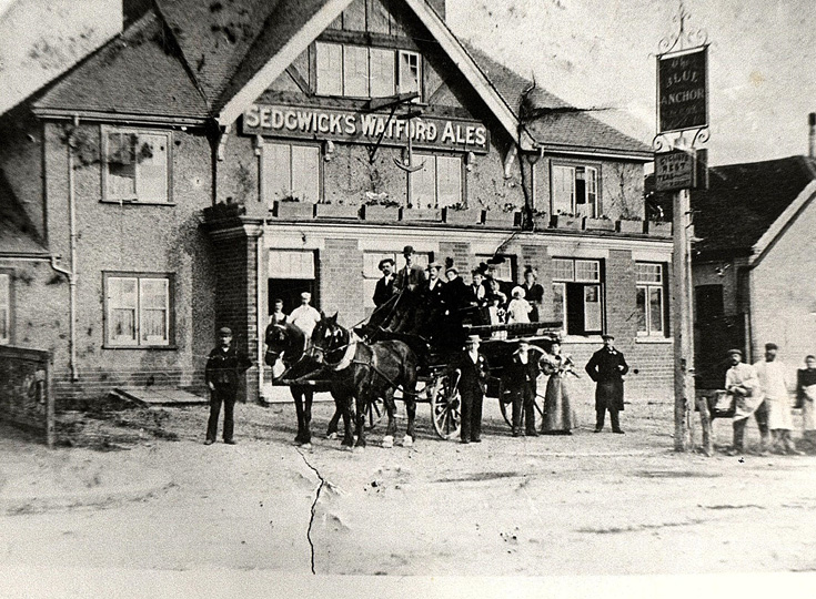 The Blue Anchor, 1432 High Road, Whetstone