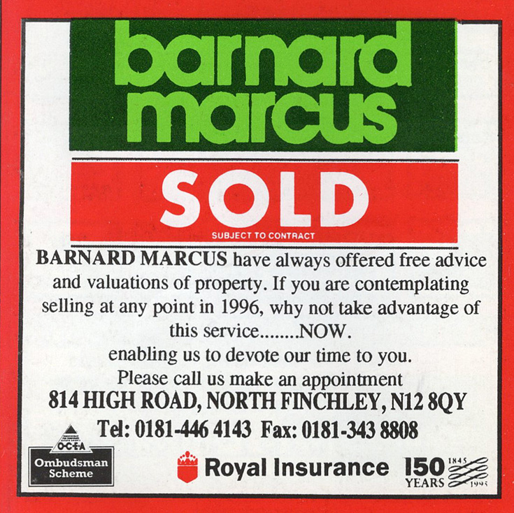 Friern and Finchley Photo Archive Barnard Marcus