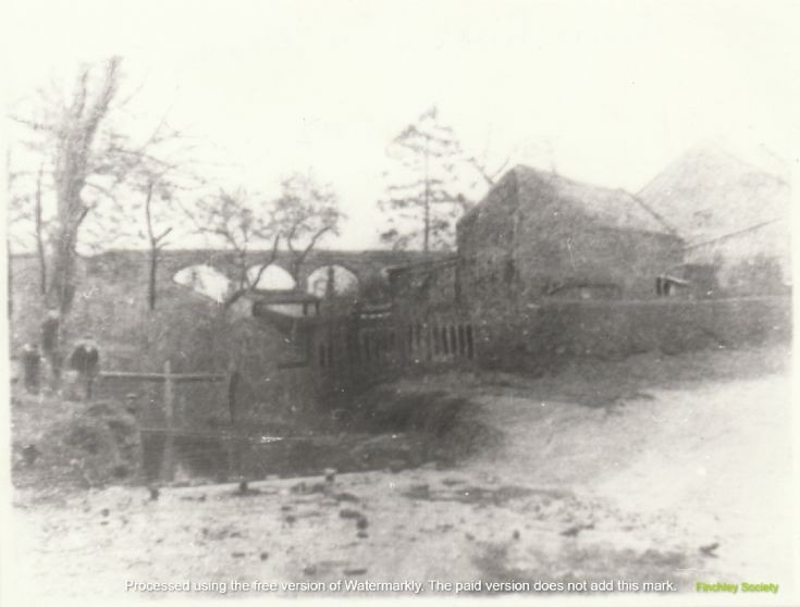 1902 Dollis Brook and viaduct