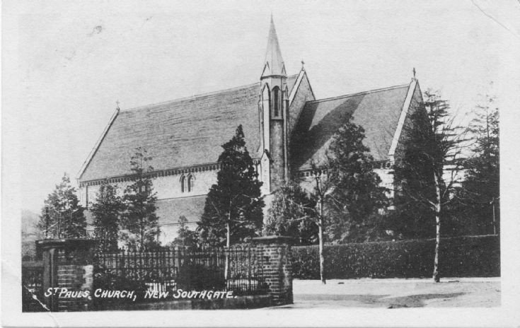 St Paul's Church, Woodland Road, New Southgate