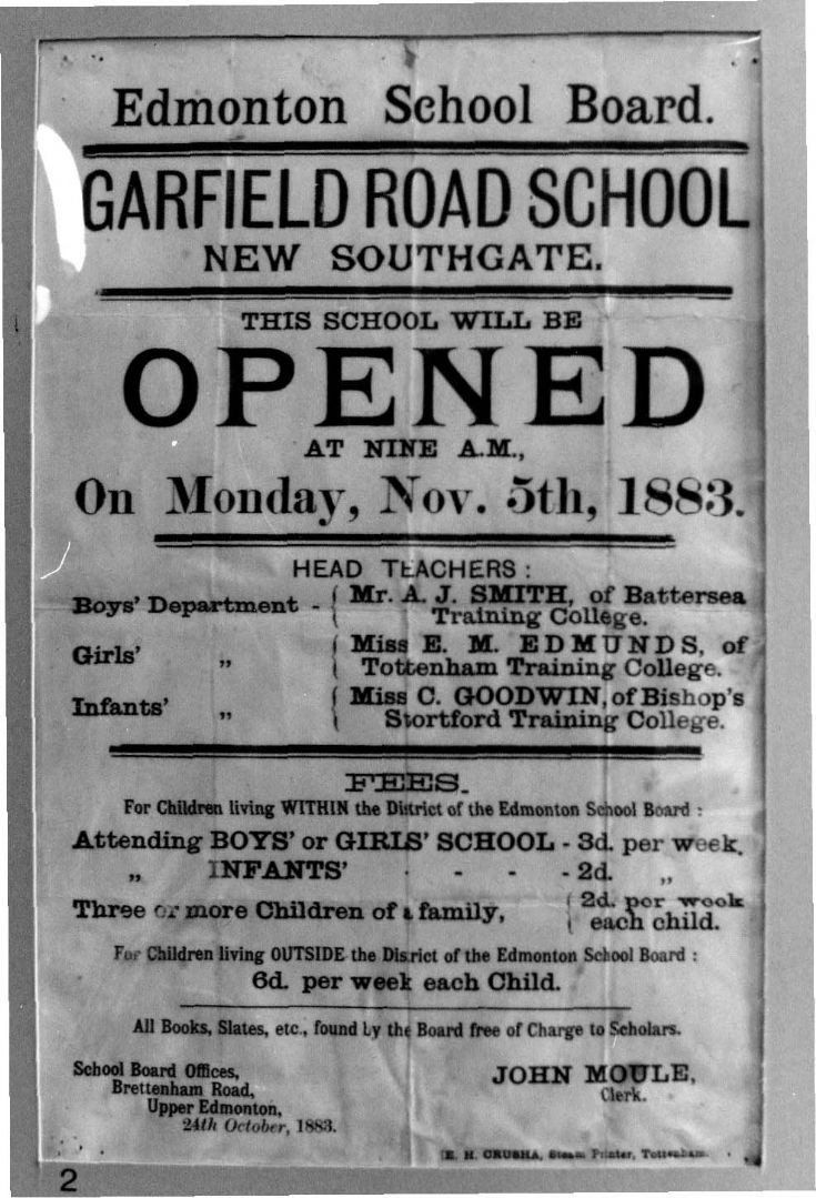 Garfield Road School 