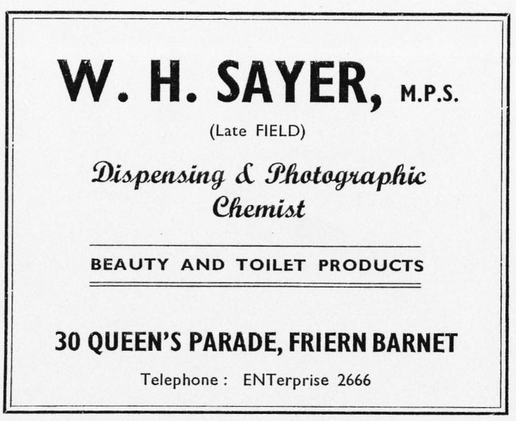 W H Sayer