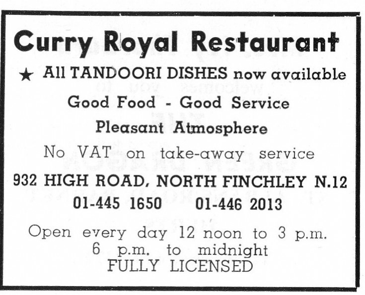 Curry Royal Restaurant