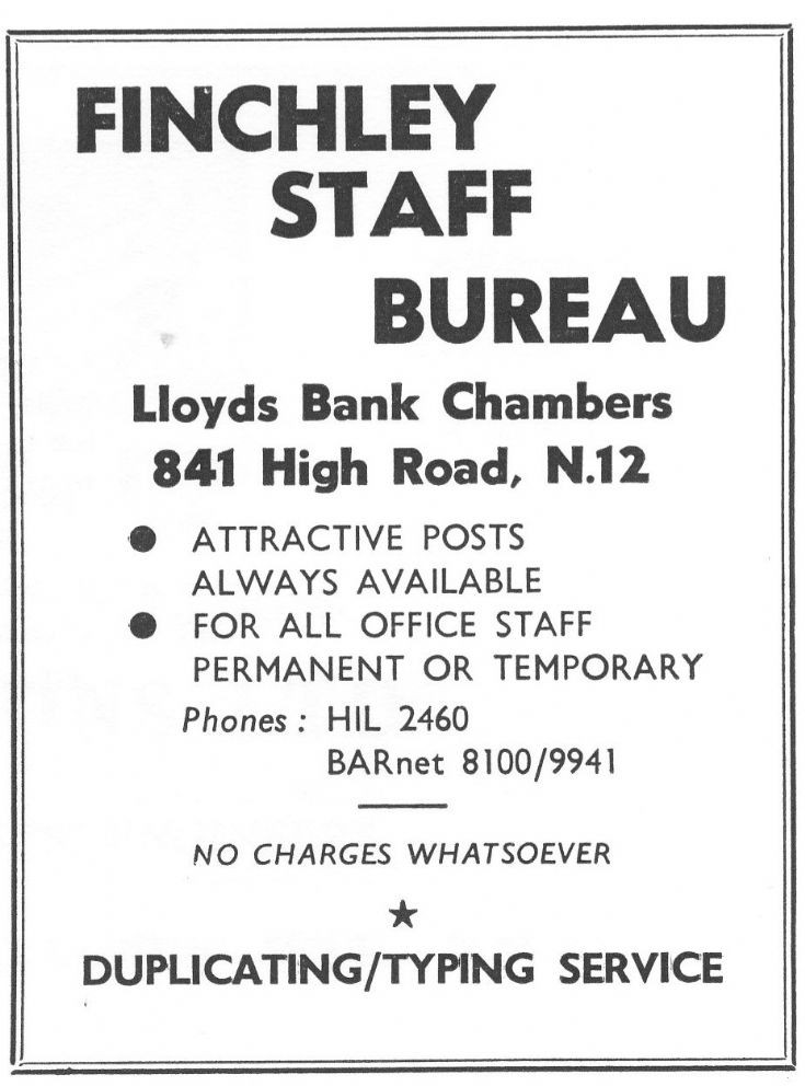 Finchley Staff Bureau