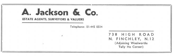 Jackson, A & Co