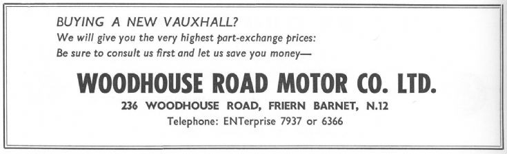 Woodhouse Road Motor Co Ltd