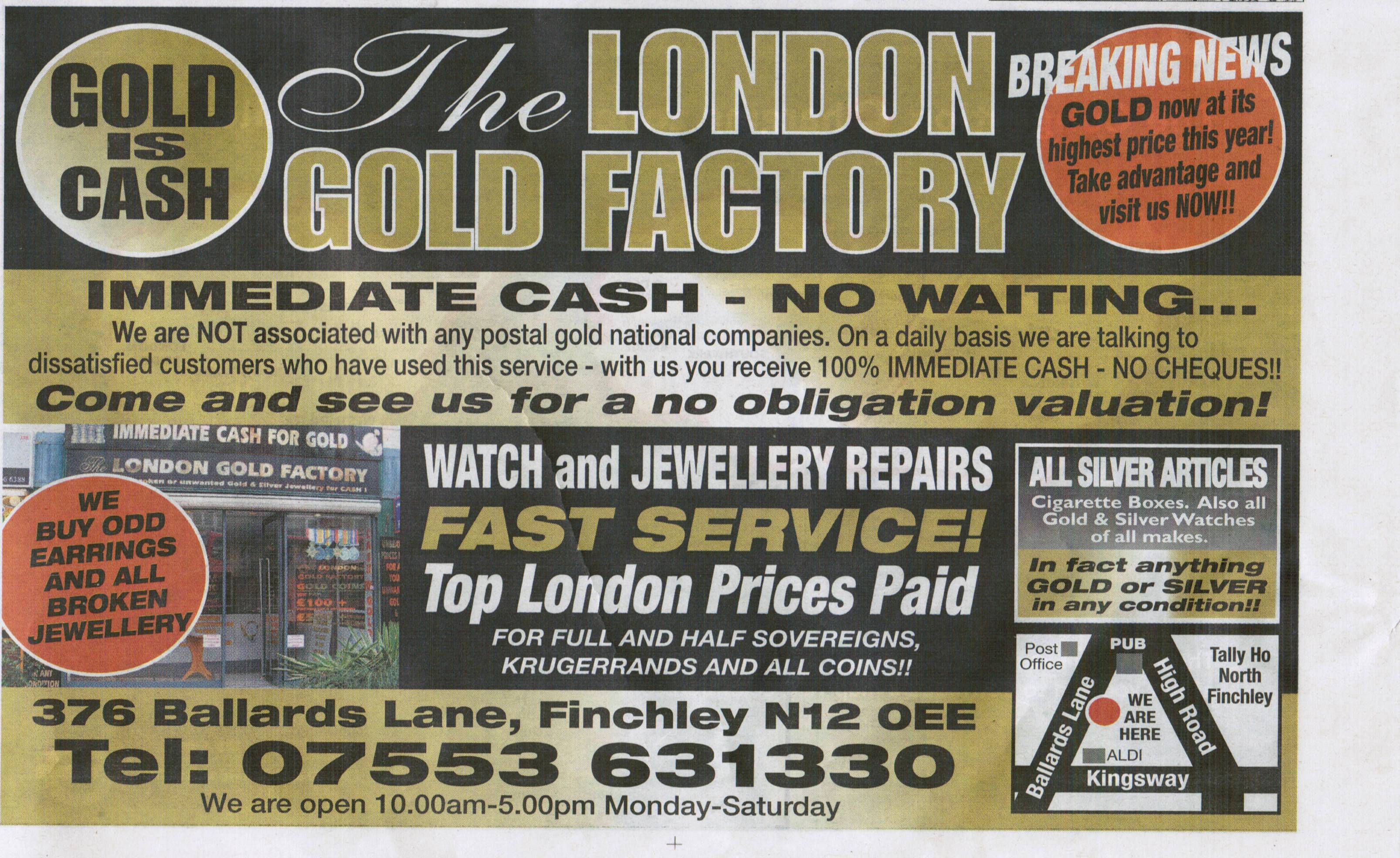 London Gold Factory