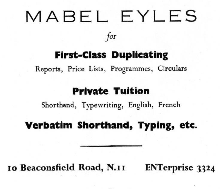 Mabel Eyles