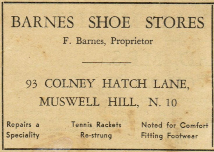 Barnes Shoe Stores
