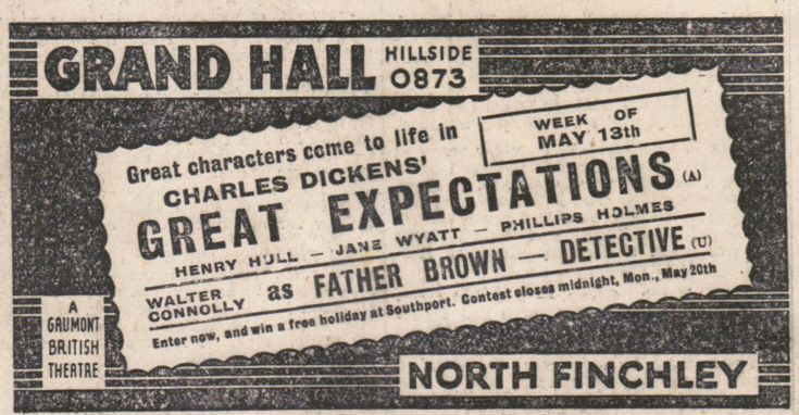 Grand Hall, North Finchley