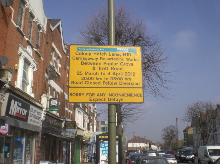 Colney Hatch Lane, Muswell Hill N10