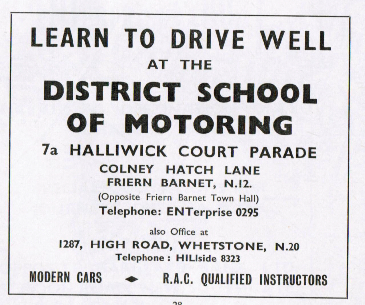 District School of Motoring