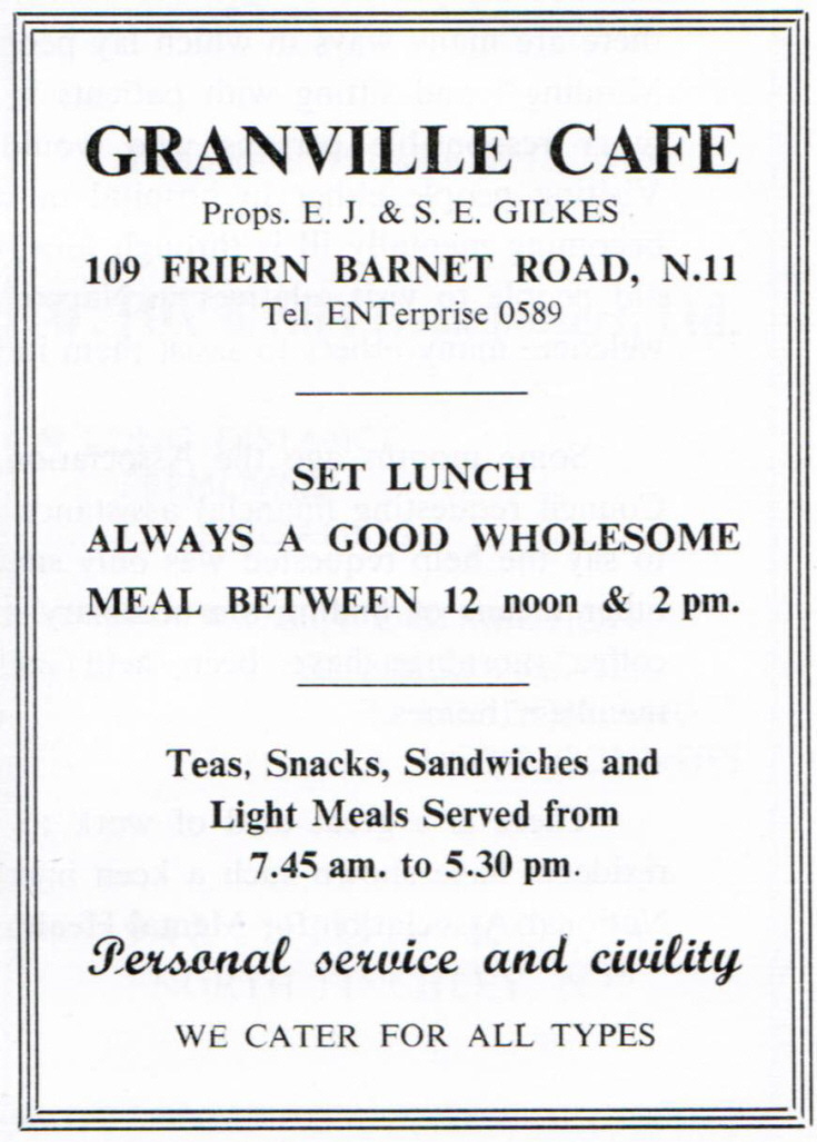 Granville Cafe