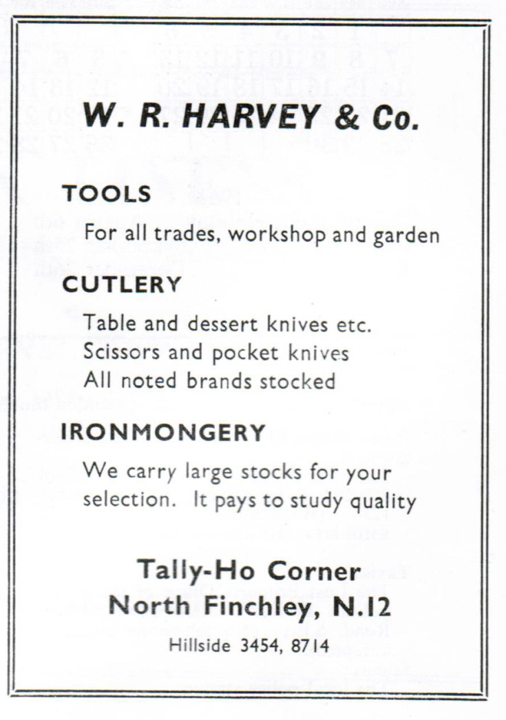 W R Harvey