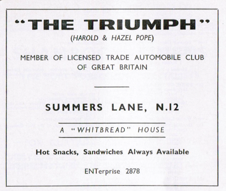 The Triumph pub