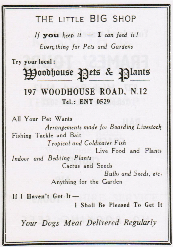Woodhouse Pets & Plants