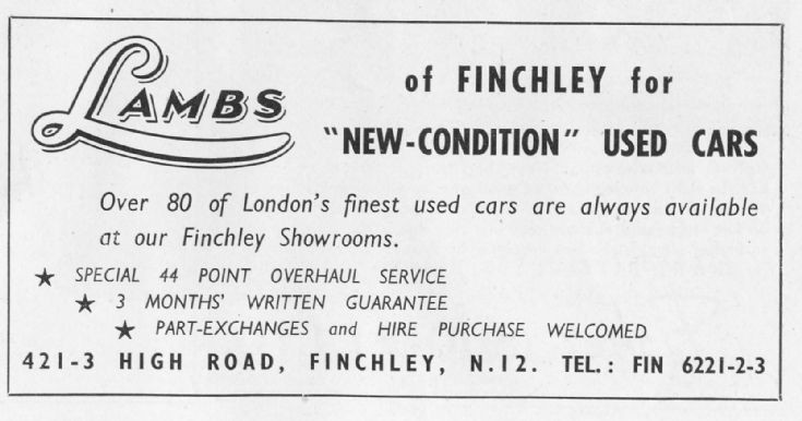 Lambs of Finchley