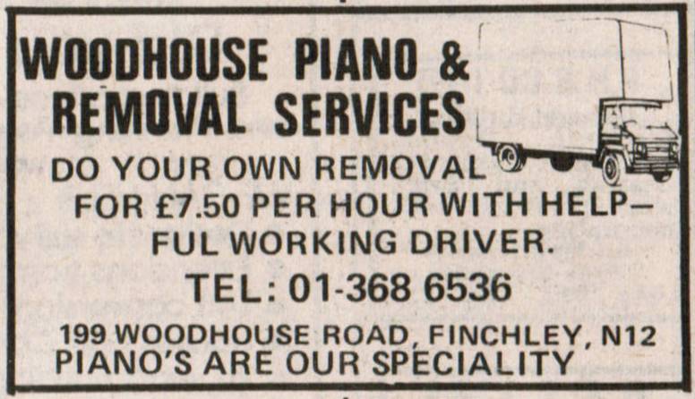 Woodhouse Piano & Removal Services