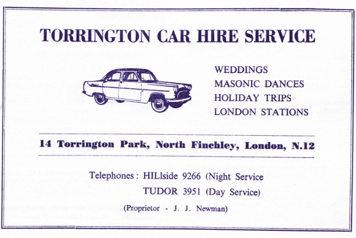 Torrington Car Hire Service