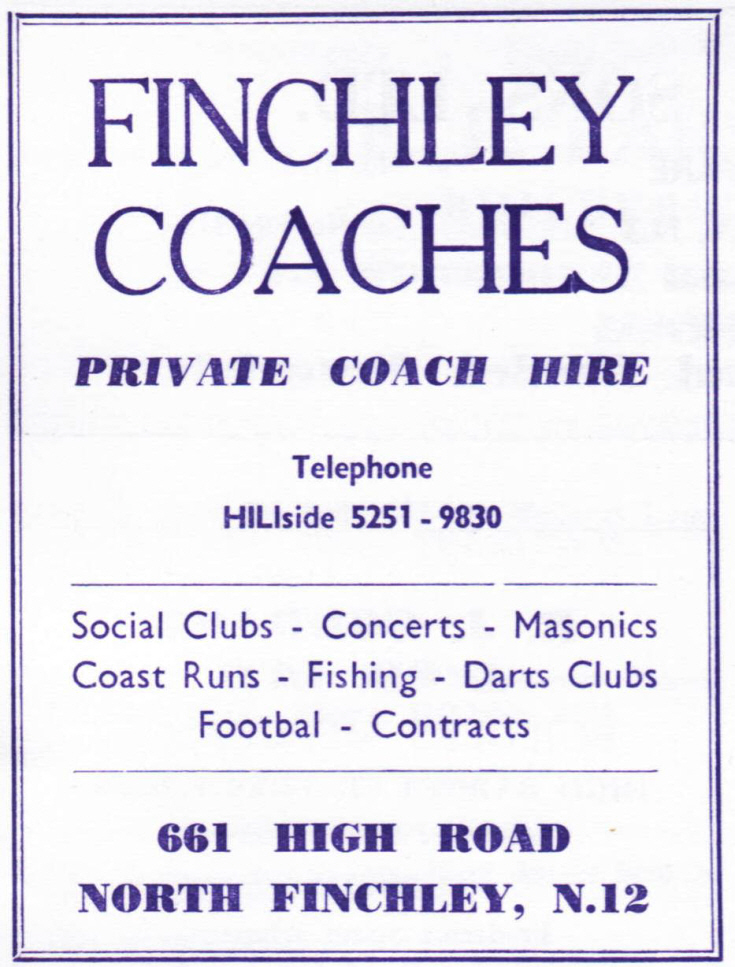 Finchley/Southgate Coaches Ltd