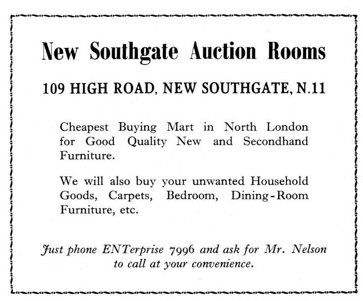New Southgate Auction Rooms