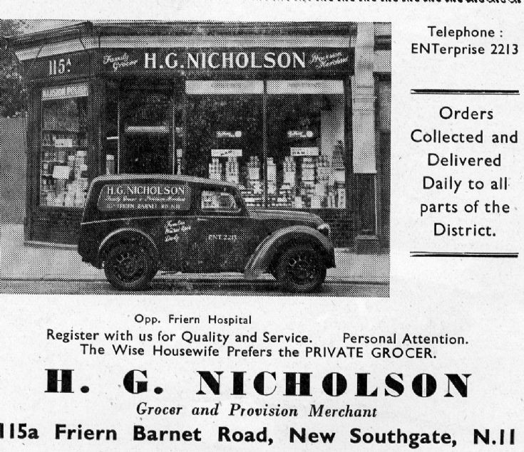 H G Nicholson