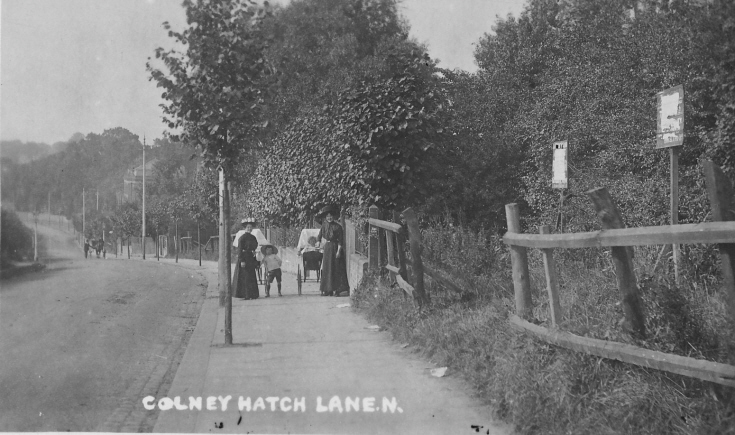 Colney Hatch Lane, Museell Hill N10