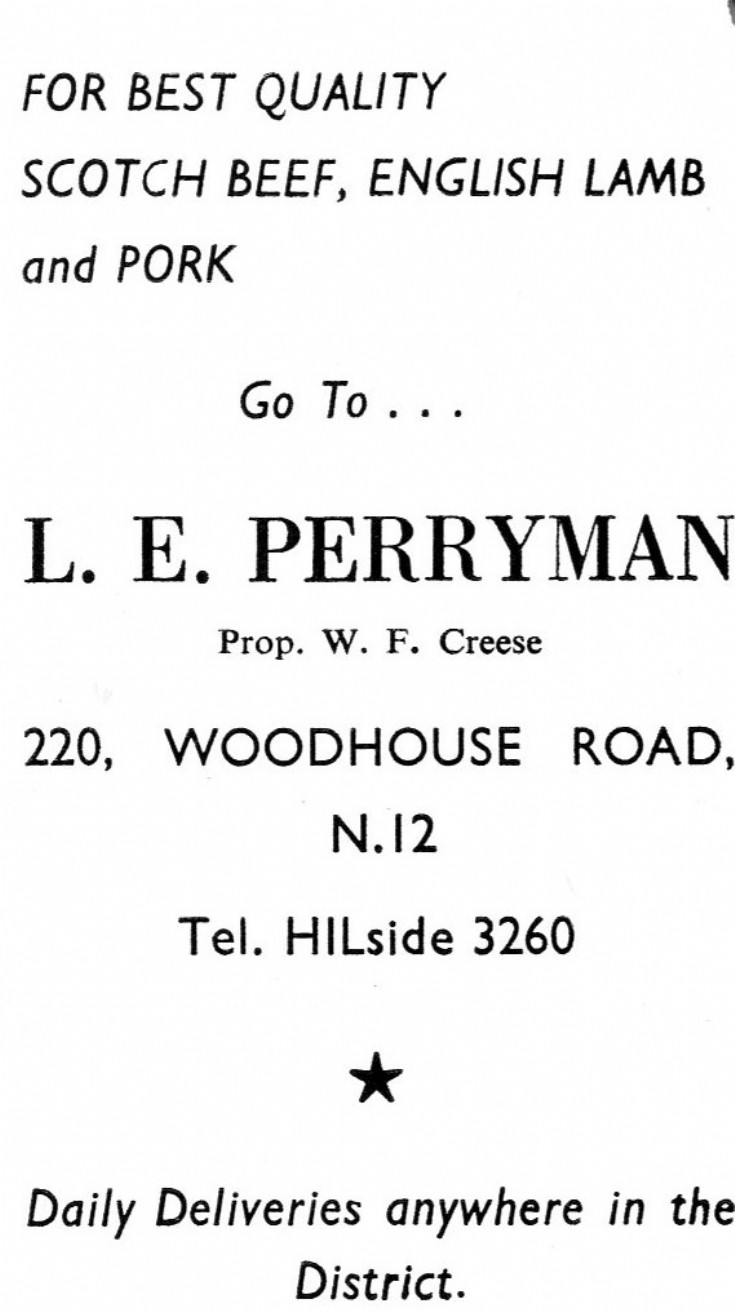 Perryman, L E