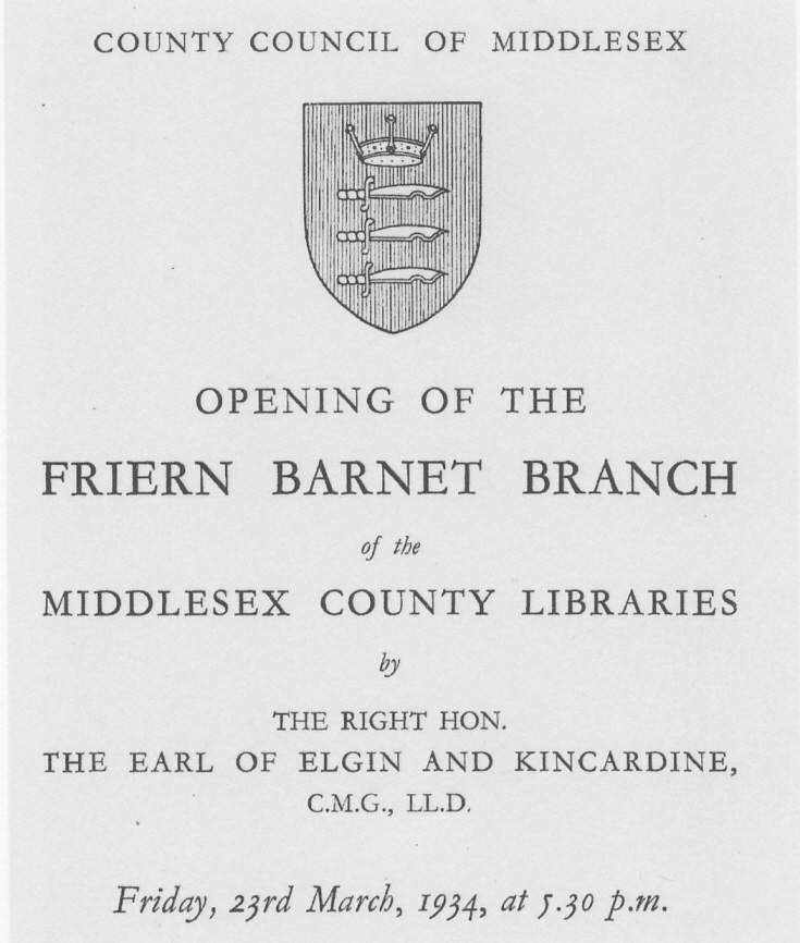 Friern Barnet Library