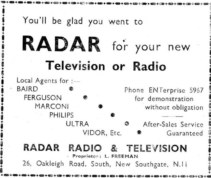 Radar Radio & Television