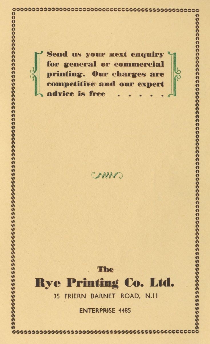 Rye Printing
