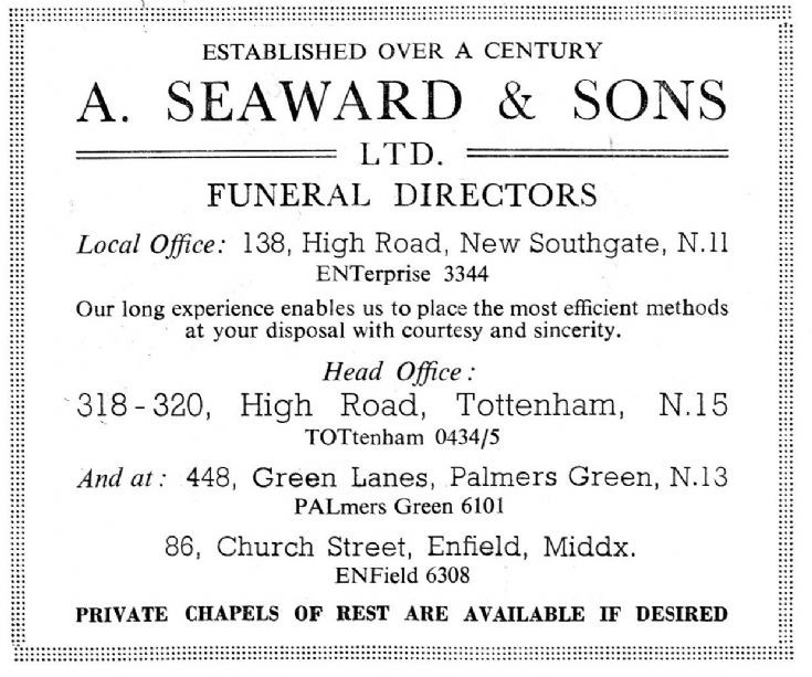 A Seaward & Sons