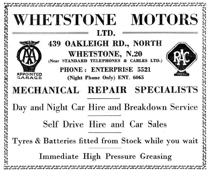 Whetstone Motors