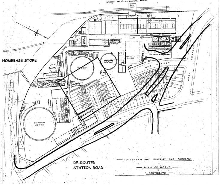 Former New Southgate Gas Works