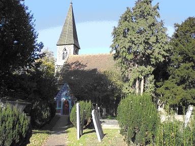 St James Church, Frierrn Barnet Lane
