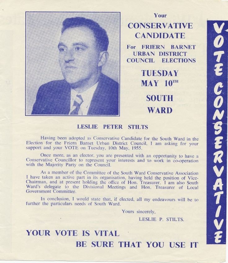 Election flyer (Conservative Party)