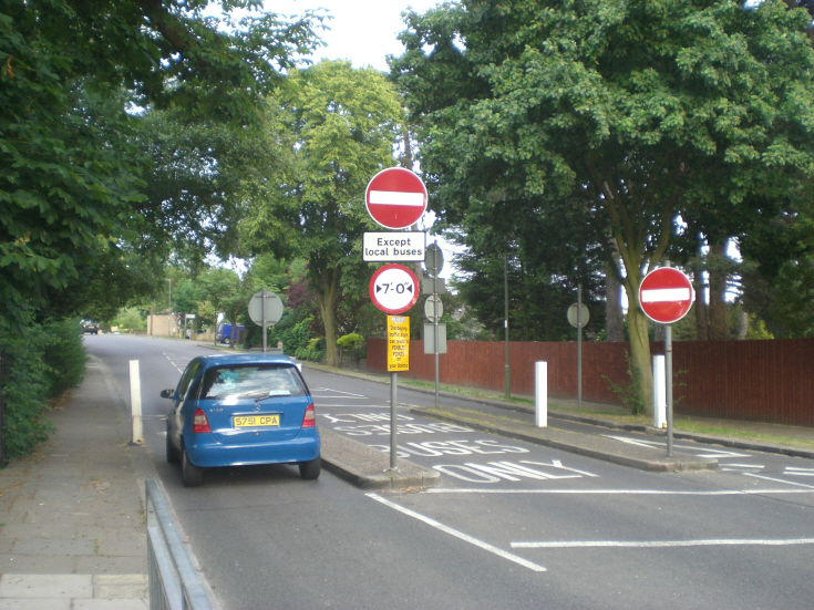 Width restriction