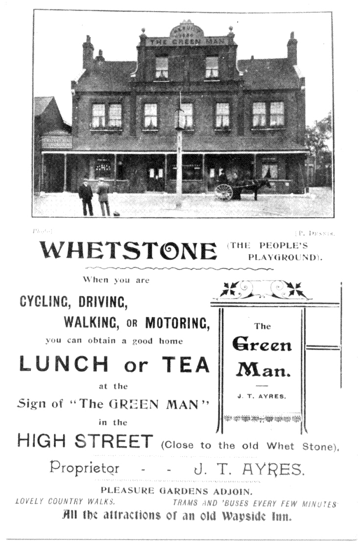 Friern Photo Archive The Green Man, 1308 High Road, Whetstone