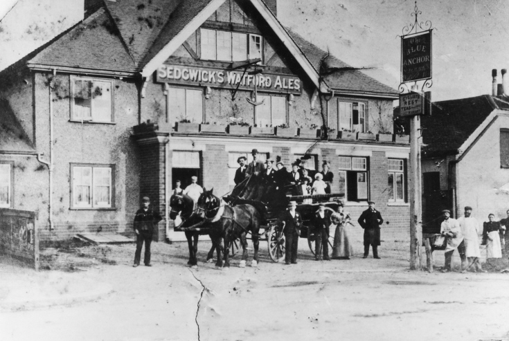 The Blue Anchor, 1416 High Road, Whetstone