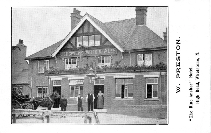 The Blue Anchor, 1416 High Road, Whetstone