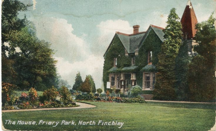 Friary Park. Friary House