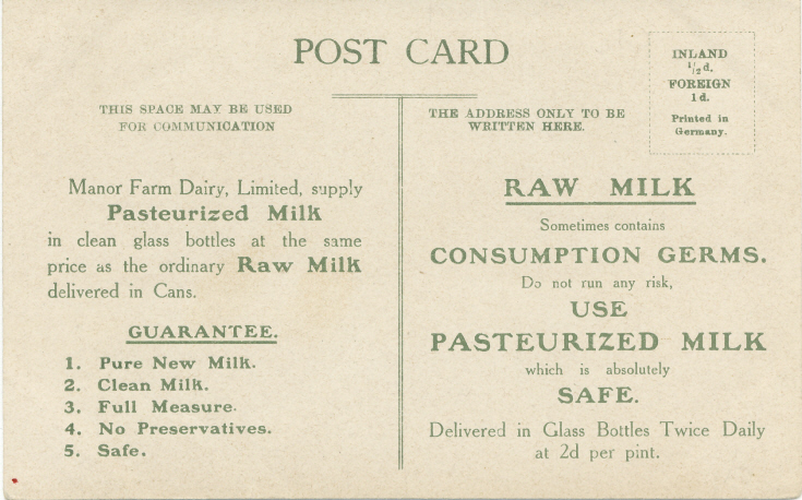 Manor Farm Dairy, High Road, Whetstone