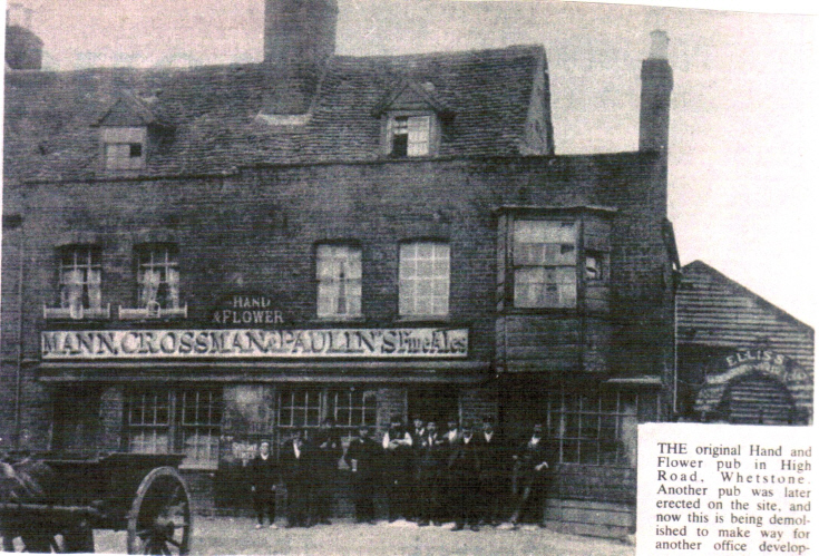 Hand & Flower, 1250 High Road, Whetstone