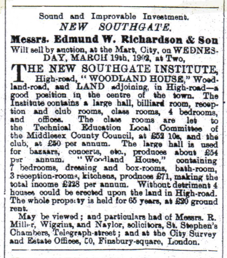 Woodland Road, N11